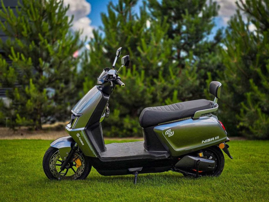 Електроскутер NISA K6 • Документи • До 80 км ходу • Гарантія • Артмото
