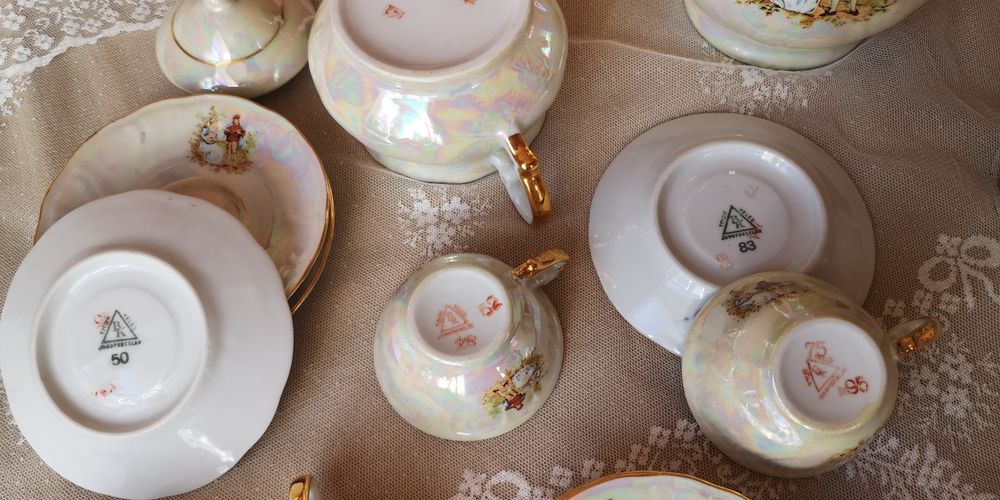 Фарфоровый кофейный сервиз Мадонна Jugoporcelan