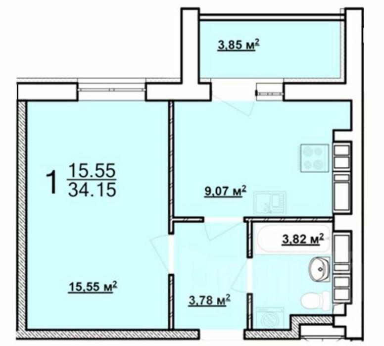 Продам квартиру в ЖК Семинарский метро Холодная гора