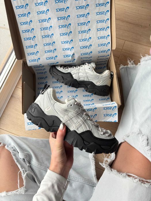 ‼️НОВІ Кросівки Asics Gel-Pickax Grey Black