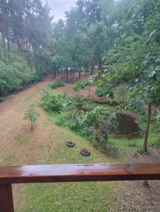Działka z domem nad wodą