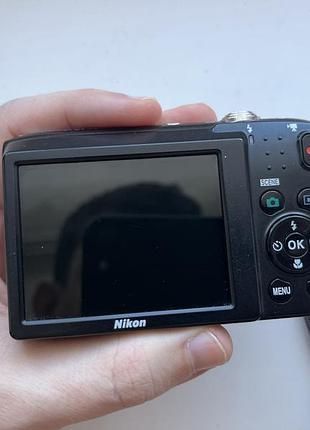 Фотоаппарат компактна камера nikon coolpix s2600 14.0 mp