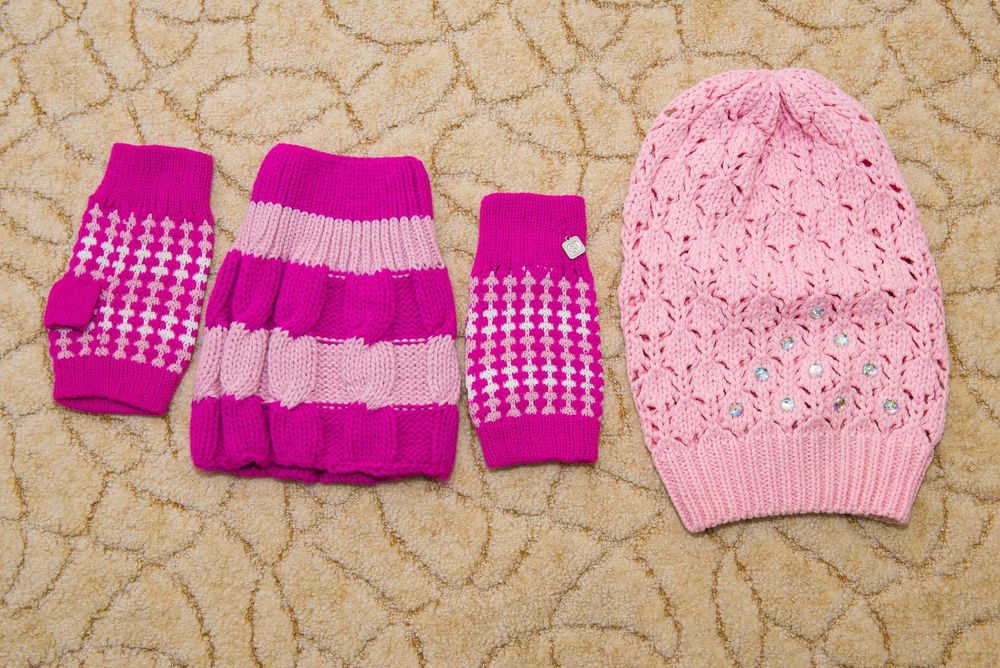 шапочки деми на возраст 8-14 лет