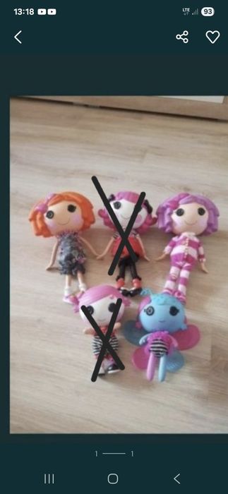 lalki lalaloops z Anglii