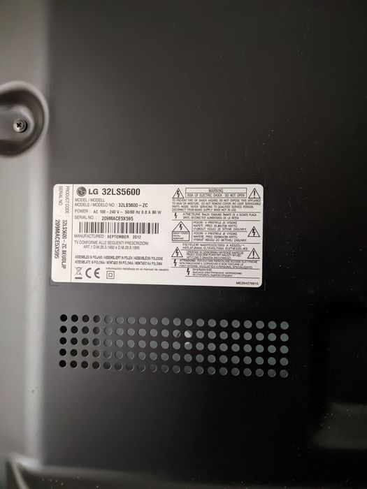 Televisão LG 32" Polegadas