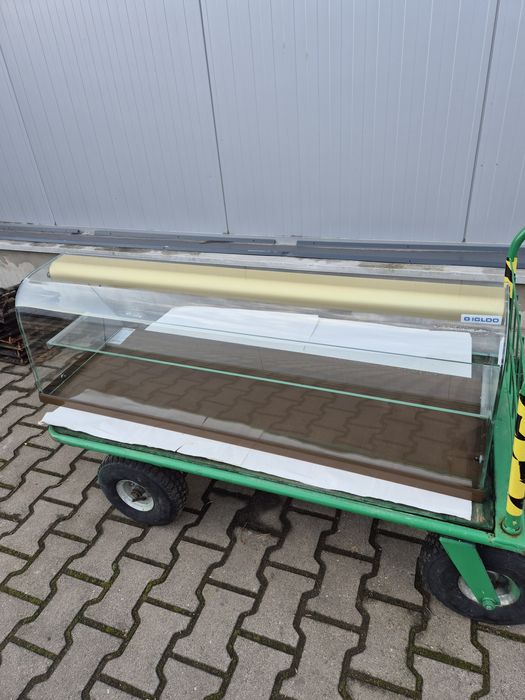 Szklana witryna ekspozycyjna Igloo