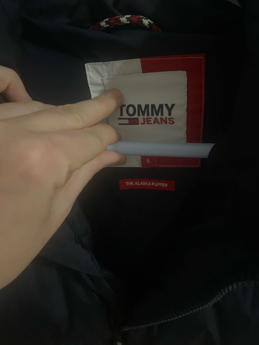 Куртка пуфер Tommy Hilfiger s