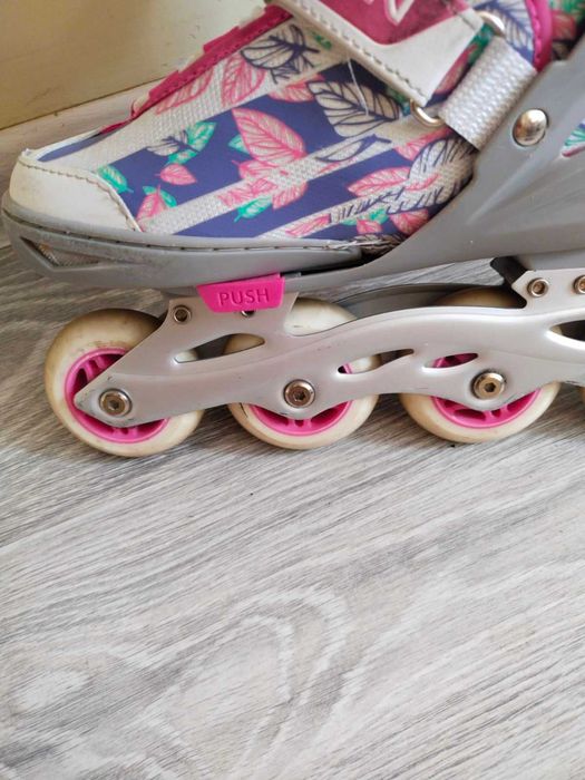 Роликові ковзани дитячі розсувні Reaction Rainbow  31-35