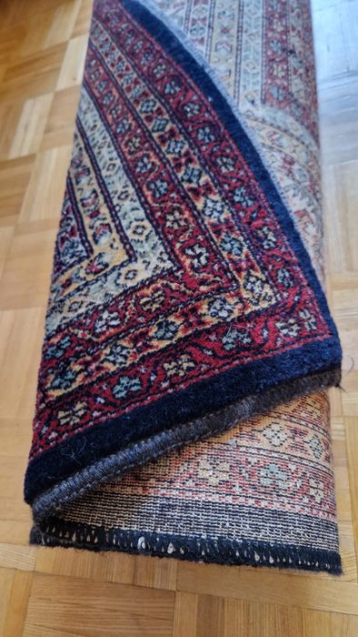 Wełniany dywan - Dywilan - wawelski granat