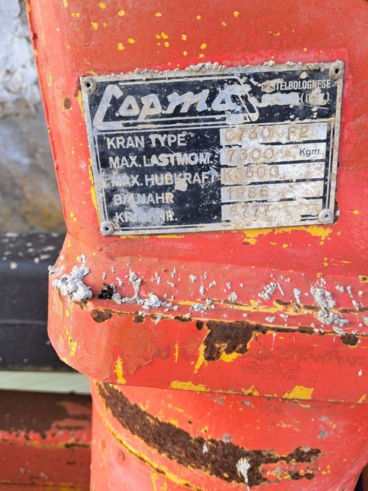 Grua para camião pesado