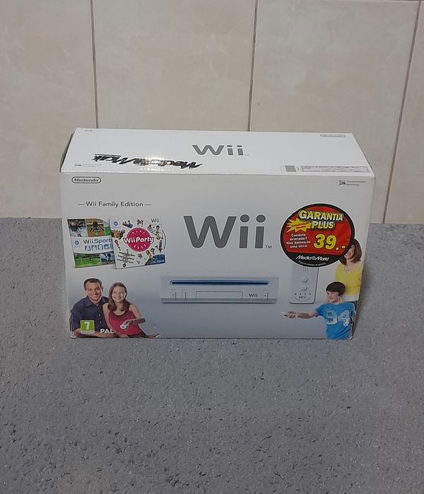 Consola Nintendo Wii Family Edition (EXCELENTE ESTADO NA CAIXA)