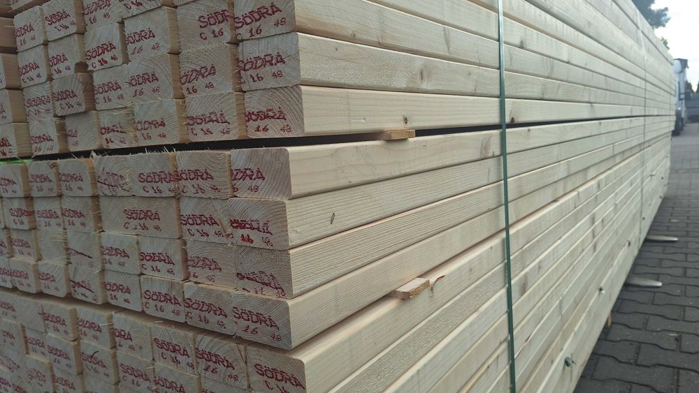 Łata 38/63mm sucha strugana C16