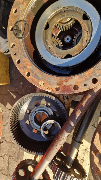 Ładowarka JCB 436 z 2008r most zwolnica piasta półoś czop