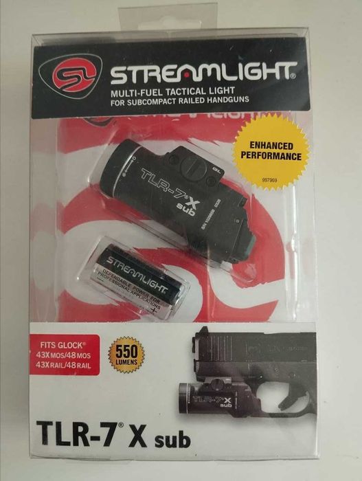 Ліхтар тактичний Streamlight TLR-7® X SUB GUN LIGHT оригінал