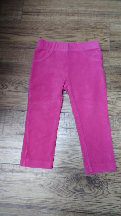 Getry legginsy 74 i 80 do 86 bawełna prążkowana