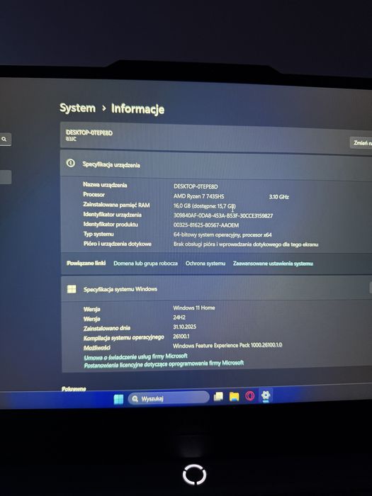 Lenovo LOQ 15ARP9 /RYZEN 7 /RTX 4070