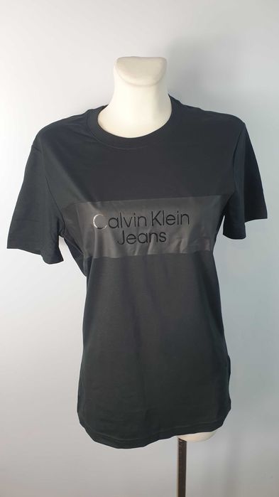 T-shirt damski okrągły dekolt Calvin Klein rozmiar M