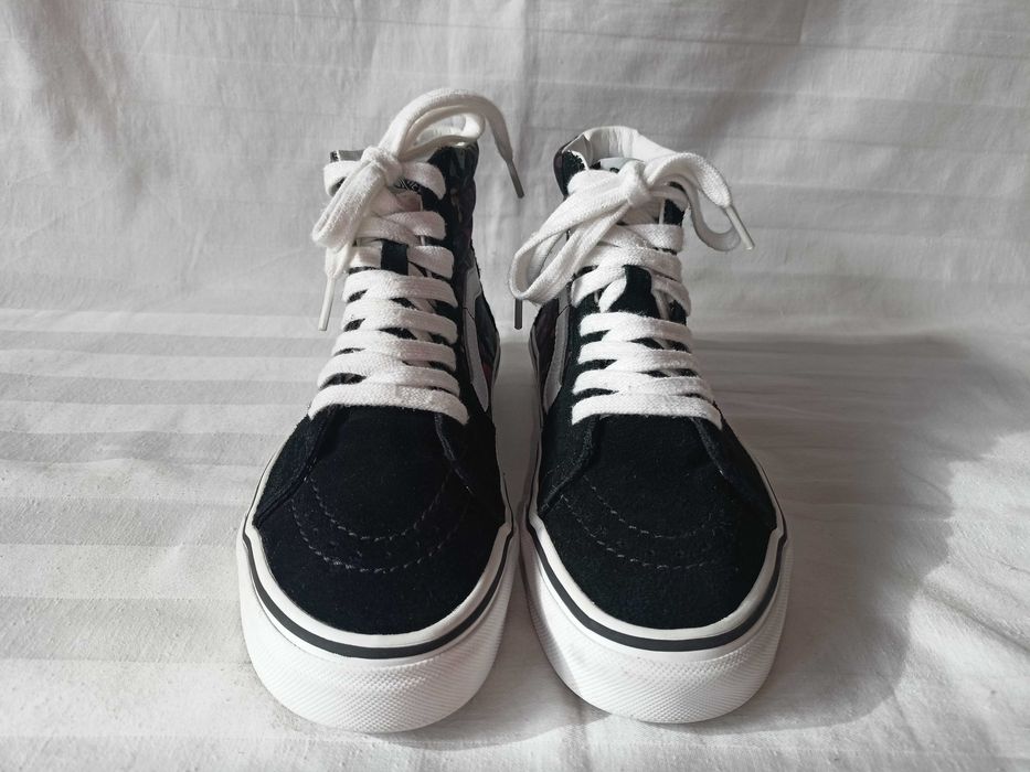 Vans roz. 38 - dł. wkł. 24 cm- skóra- stan bdb