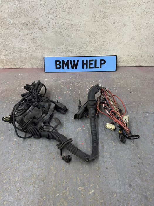 Проводка Двигуна БМВ Е39 M47 N D20 Проводка Двигателя Разборка BMW