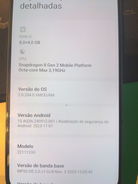 Xiaomi mi 13 256gb / 8gb de ram