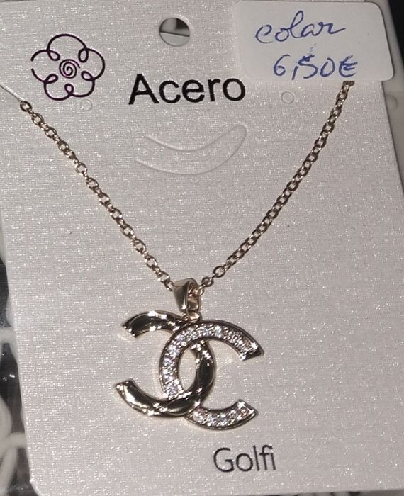 Colares de aço inoxidável 5,50€ e anel de aço inoxidável 5,50€ e pulseiras de aço inoxidável 5€ brincos de aço inoxidável 5 €