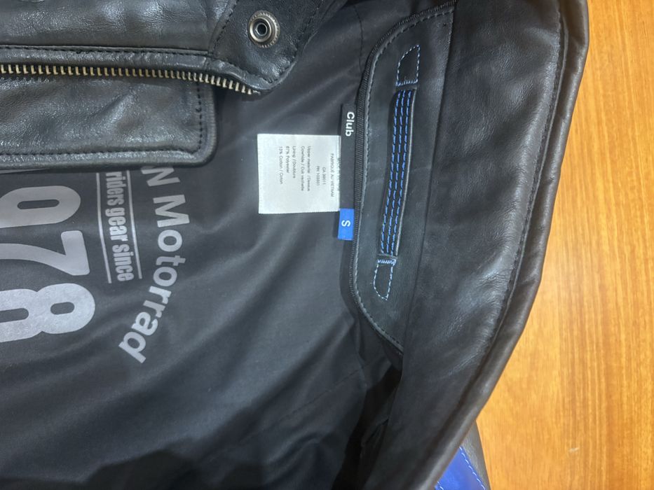 Casaco BMW Motorrad em pele – Tamanho S