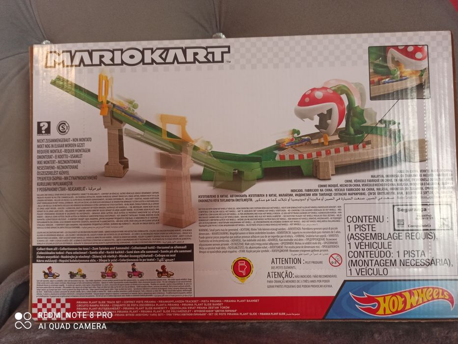 Tor hot whells Mario card