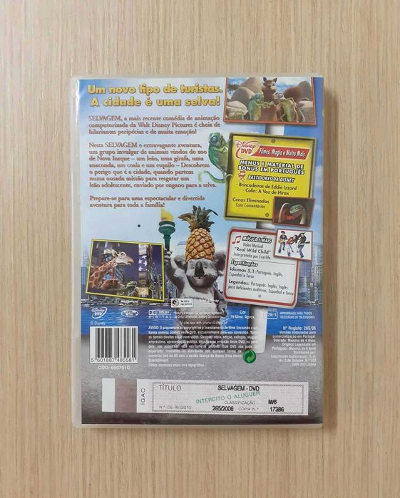 Selvagem (The Wild) - DVD