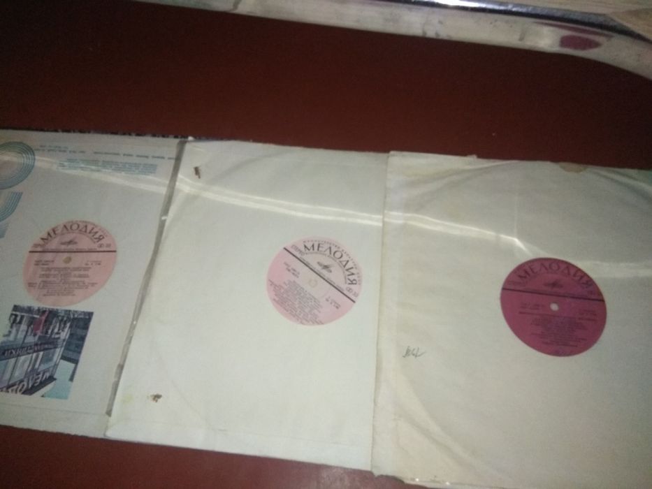 Продам лот  пластинок СССР