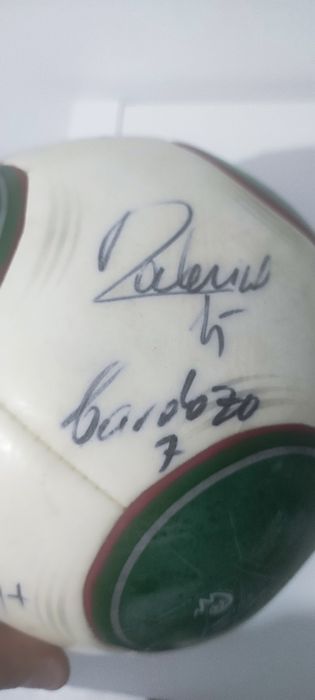 Bola autógrafada jogadores SLB