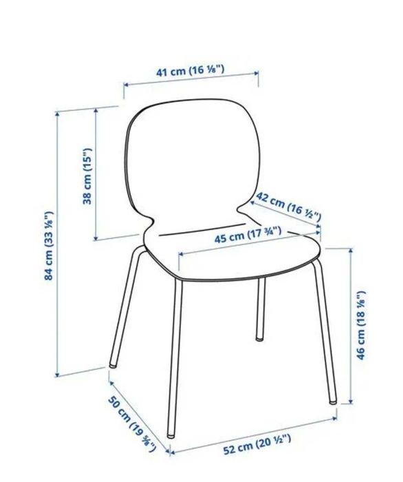 Cadeira de cozinha IKEA 1 unidade