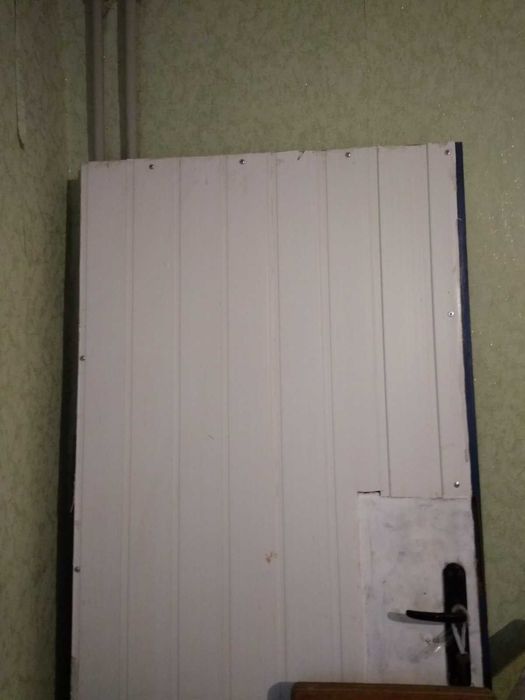 Дверь металлическая , без лутки.