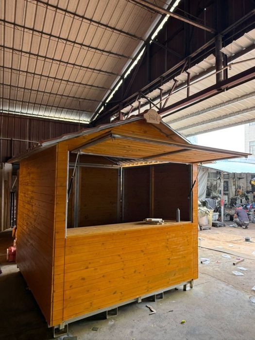 Stands de madeira para mercadinhos , feira medieval, feira artesanato