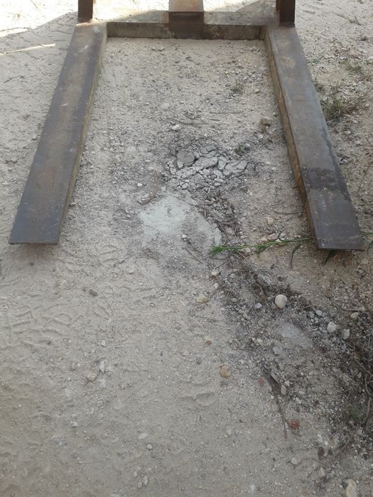 Porta paletes para grua