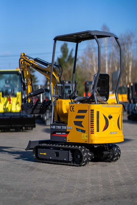 Minikoparka Kingway YAMA950 3 łyżki w zestawie