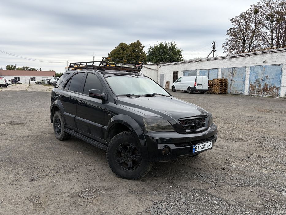 Kia sorento 2.5 на полном ходу