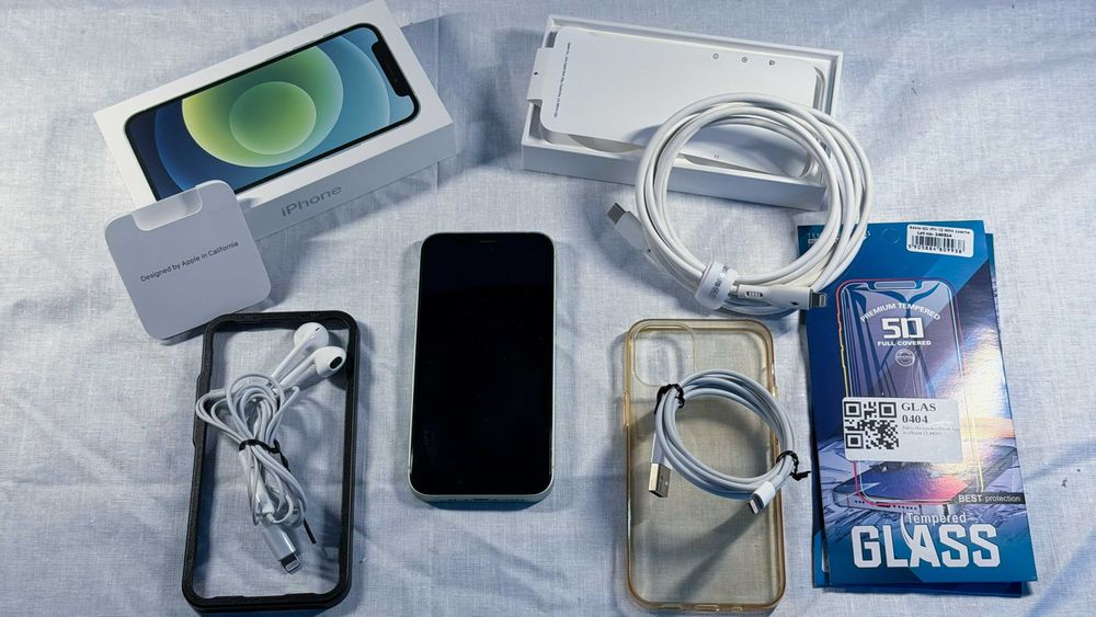 Iphone 12 mini 256GB zielony - super stan