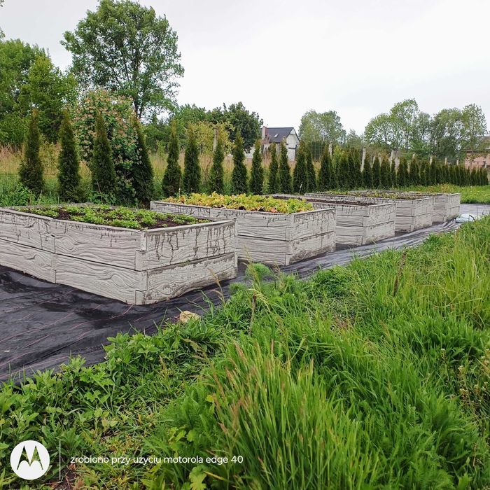 Warzywniak betonowy, rabatka betonowa, kompostownik, donica, betonowa