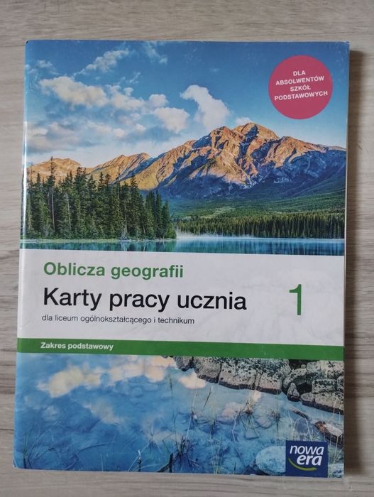 Oblicza geografii 1 - Karty pracy ucznia, zakres podstawowy