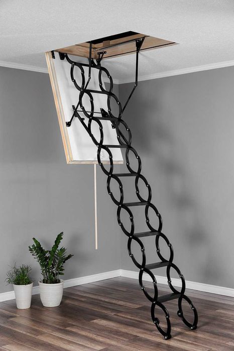 Сходи на горище (драбина) Oman, Bukwood. Утеплений люк.