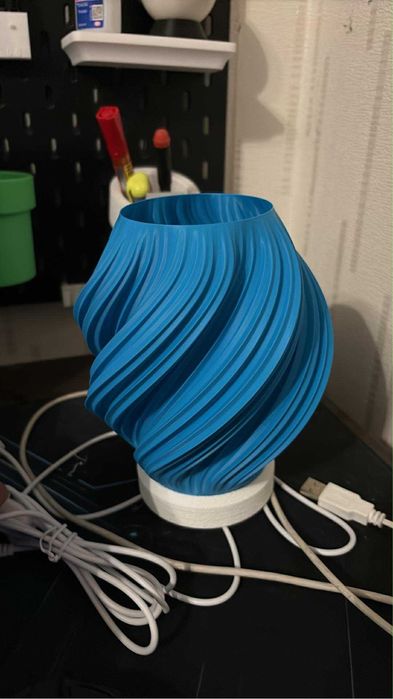 Lampka Nocna 3D unikalny design, wydruk 3D, wybierz kolor jaki chcesz!