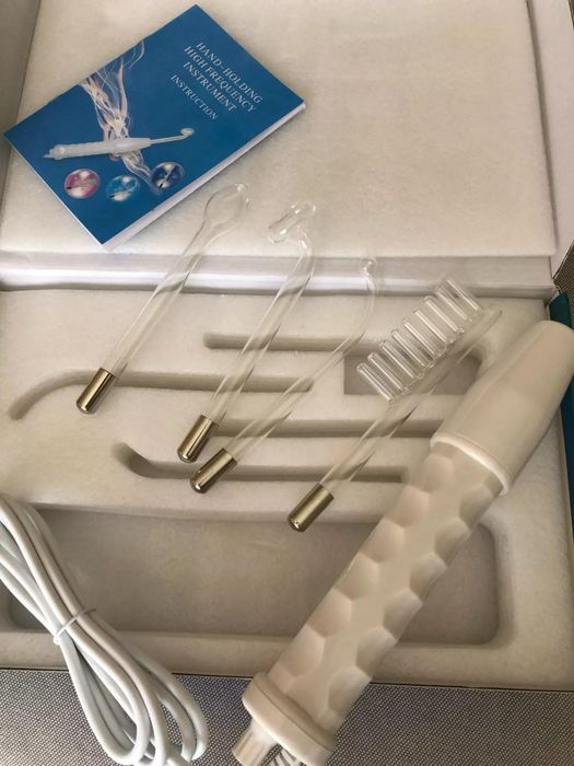 Дарсонваль новий 4 насадки для волосся та ліфтингу шкіри мікротоки