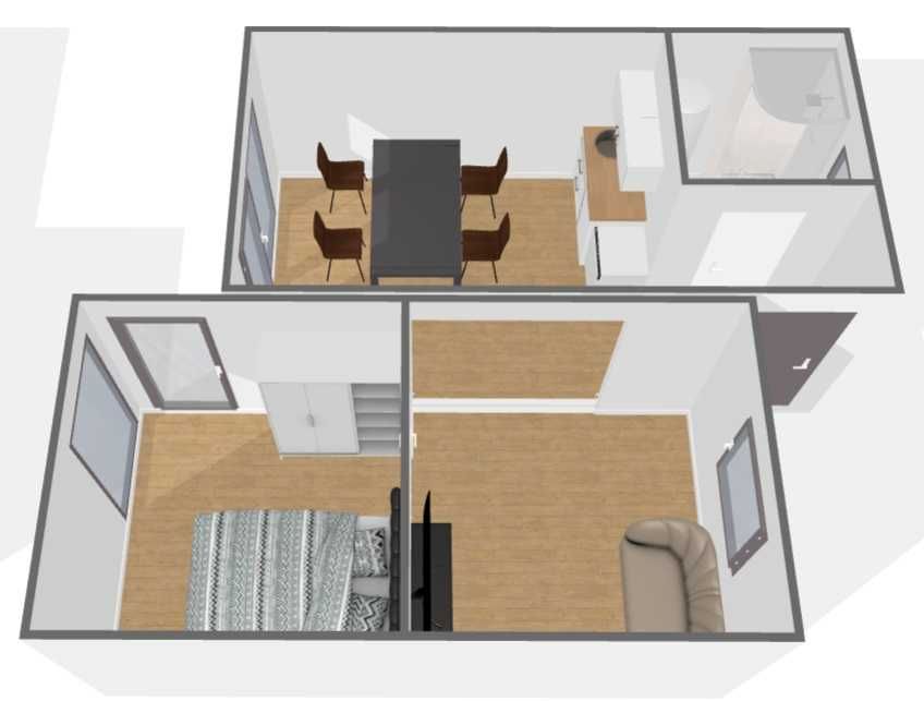 Domek modułowy całoroczny mobilny 35m2 wyposażony pod klucz Producent