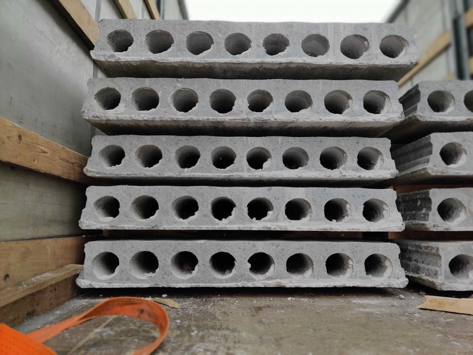 Панелі перекриття Полегшені, Плиты перекрытия ПК, ПБ, Плити перекриття