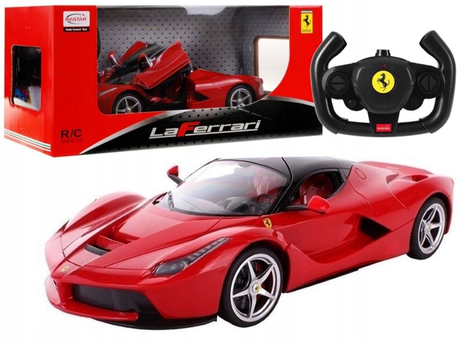 RASTAR Auto Zdalnie Sterowane R/C LA FERRARI skala 1:14 + pilot 2,4 GH