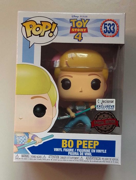 Funko Pop 533 - Toy Story 4 - BO PEEP - Edição especial e exclusiva