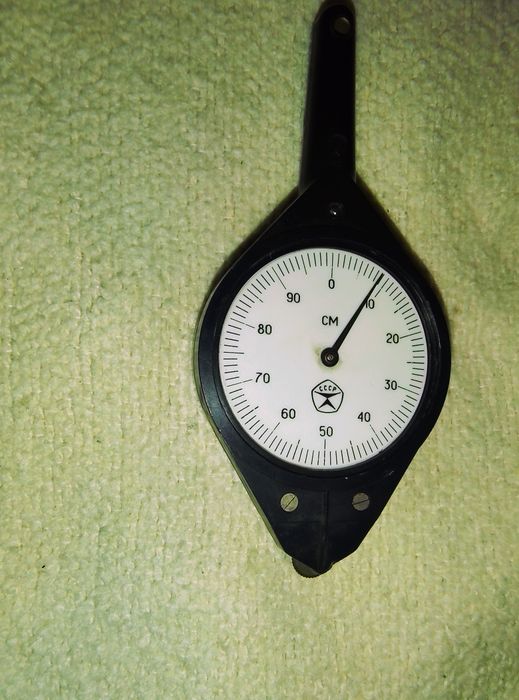 ZSSR Krzywomierz linii krzywych i prostych analogowy ,dwuskalowy