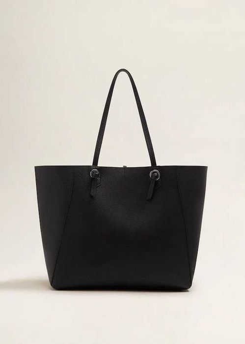 MANGO TOREBKA shopper A4 czarna