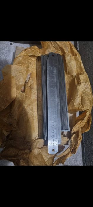 Меритель микрометр  линейка металлическая 150мм  шаблон сварщика ушс 3