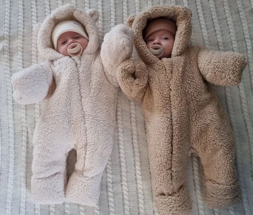 Дитячий комбенізон Тедді  - 68 РОЗМІР (3–6 МІС)